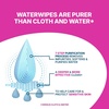 image:imageWaterWipes Sensitive Personal Care Light Incontinence Wipes Odor Removal XL Textured Wipes Fragrance Free 90 Count 3 PacksBODY  INTIMATE ULTRA