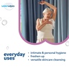 image:imageWaterWipes Sensitive Whole Body Cleansing Wipes 999 Purified Water XL Textured Wipes Incontinence Care Fragrance Free 360 Count 12 Packs30 Count Pack of 6