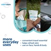 image:imageWaterWipes Sensitive On The Go Wipes 3In1 Cleans Cares Protects 999 Water Unscented amp Hypoallergenic Wet Wipes 224 Count 8 Packs28 Count Pack of 8