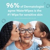 image:imageWaterWipes Sensitive On The Go Wipes 3In1 Cleans Cares Protects 999 Water Unscented amp Hypoallergenic Wet Wipes 224 Count 8 Packs28 Count Pack of 8